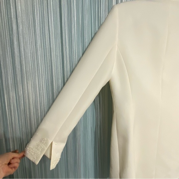 Bellessa Vintage Beaded Blazer Suit Jacket NWOT Size 6 - Picture 11 of 17